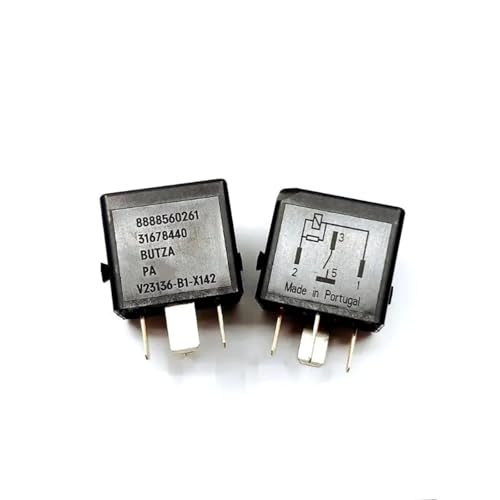 V23136-B1-X142 V23136 B1 X142 V23136B1X142 12V DC 12V Relais 12V 4-polig (4 Stück) von LRMBGVIBI