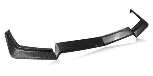 Auto Frontspoiler Für Cadillac Für Cts-V 2009-2014 2015 Frontspoiler Lip Gloss Schwarz/Carbon Fiber Look Auto Lower Splitter Bumper Protector(Kohlefaser-Look) von LRMDAKO