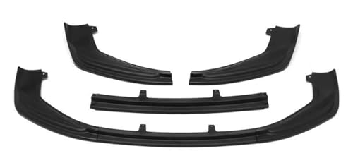 LRMDAKO Auto Frontspoiler 3 Stücke Auto Front Stoßstange Splitter Lip Kit Diffusor Schutz Für Lexus Für IS250/350 Für 200T/300 Für AWD Für F-Sport 2014-2016 Bumper Protector(Mattschwarz) von LRMDAKO