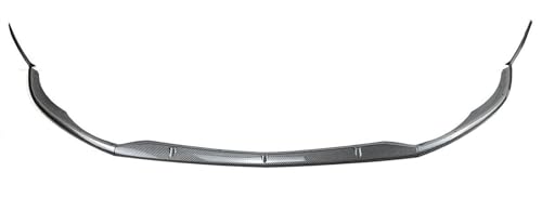 LRMDAKO Auto Frontspoiler 5Pcs Auto Vorderen Stoßfänger Lip Diffusor Spoiler Splitter Für Mercedes Für Benz Für C-klasse Für W205 C205 S205 C63 2015-2022 Bumper Protector(Kohlefaser-Look) von LRMDAKO