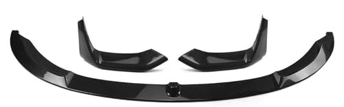 LRMDAKO Auto Frontspoiler Auto Frontschürze Spoiler Lippe & Seite Air Intake Vent Abdeckung Splitter Für F80 Für M3 F83 F82 Für M4 2015-2020 Bumper Protector(Kohlefaser-Look) von LRMDAKO