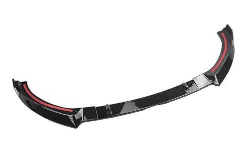 LRMDAKO Auto Frontspoiler Auto Frontspoilerlippe Unterer Splitter Blade Für A3 S3 Sport 2017 2018 2019 2020 Bumper Protector(Glänzend schwarz) von LRMDAKO