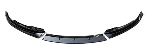 LRMDAKO Auto Frontspoiler Auto Vorne Stoßstange Hinten Lippe Kinn Diffusor Körper Kit Spoiler Deflektor Außen Zubehör Für Tesla Für Modell 3 2017-2023 Bumper Protector(Y Front Lip Black) von LRMDAKO