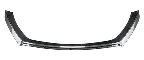 LRMDAKO Auto Frontspoiler Frontschürze Lip Spoiler Splitter Diffusor Glanz Schwarz Body Kits Abdeckung Für Sitz Für Leon Für MK 3,5 2017 2018 2019 Bumper Protector(Kohlenstoff-Look) von LRMDAKO