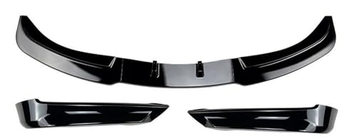 LRMDAKO Auto Frontspoiler Für 3 Serie E90 E91 2005-2008 5PCS Auto Front Lip Splitter Diffusor Körper Kit Spoiler Stoßstange Schutzfolie Bumper Protector(One Set Gloss Black) von LRMDAKO