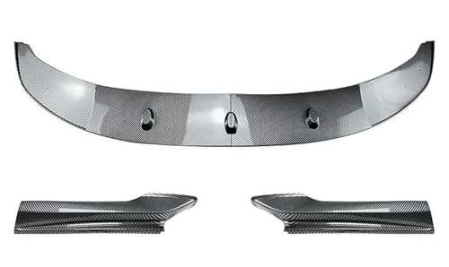 LRMDAKO Auto Frontspoiler Für 5 Series F10 F11 2011–2017 Auto-Frontstoßstange Lip Body Kit Spoiler Splitter Stoßstange Lip Splitter Zubehör Bumper Protector(Kohlenstoff-Look) von LRMDAKO