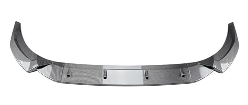 LRMDAKO Auto Frontspoiler Für A4 S4 Für B9.5 2020+ Frontstoßstangenspoilerlippe Glänzend Schwarz Auto Unteres Blatt Schutzplattenabdeckungssatz Splitter Bumper Protector(Kohlenstoff-Look) von LRMDAKO