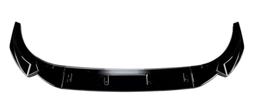 LRMDAKO Auto Frontspoiler Für A4 S4 Für B9.5 2020+ Frontstoßstangenspoilerlippe Glänzend Schwarz Auto Unteres Blatt Schutzplattenabdeckungssatz Splitter Bumper Protector(Schwarz) von LRMDAKO