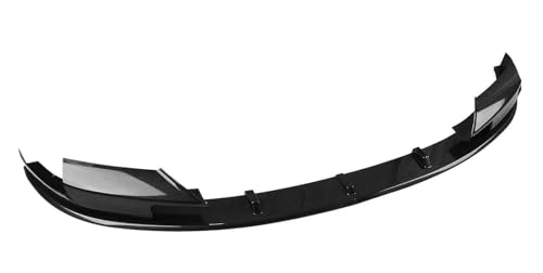 LRMDAKO Auto Frontspoiler Für F10 Für M5 2012-2016 4-teiliges Auto-Frontspoilerlippensplitter-Führungsplatte Glänzend Schwarz Carbon Fiber Look Bumper Protector(Kohlefaser-Look) von LRMDAKO