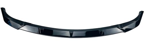 LRMDAKO Auto Frontspoiler Für Jeep Für Grand Für Cherokee 2014-2021 Frontspoilerlippe Carbonfaser-Look Glänzend Schwarz Matt Schwarz Unterkörper-Kit Bumper Protector(Glänzend schwarz) von LRMDAKO