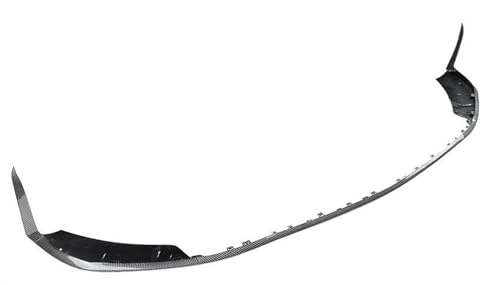 LRMDAKO Auto Frontspoiler Für Mercedes Für Benz Für C Klasse Für W206 S206 C200 C260 C43 Für AMG 2022 2023 2024 Auto Vorderen Stoßstange Lip Diffusor Spoiler Bumper Protector(Kohlenstoff-Look) von LRMDAKO