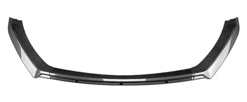 LRMDAKO Auto Frontspoiler Für Seat Für Leon Für MK3.5 2017 2018 2019 Glänzend Schwarz Auto Front Unteres Kinn Stoßstange Lip Splitter Diffusor Kit Spoiler Bumper Protector(Kohlenschwarz) von LRMDAKO
