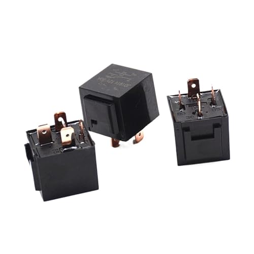 12V 24V 80A 4pin/5pin Wasserdichtes Kfz-Relais Auto-Steuergerät Auto-Plug-in-Relais Schalten mit hoher Kapazität(12V 80A 4PIN) von LRPLLWNT