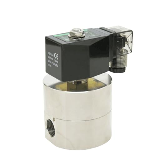 200bar 2 weg wasser hochdruck magnetventil 1/2 "220V Öffnung 15mm NC SPG edelstahl 304 große flow ventil(DC12V) von LRPLLWNT