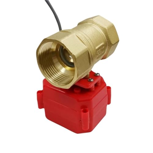 2NM/4NM 1-1/4 Zoll DN32 DC12V 5V 24V 220V AC Messing Motorisiertes Kugelventil 2/3/5-Draht-Steuerung 2-Wege-elektrisches(DC24V,LH-W623) von LRPLLWNT