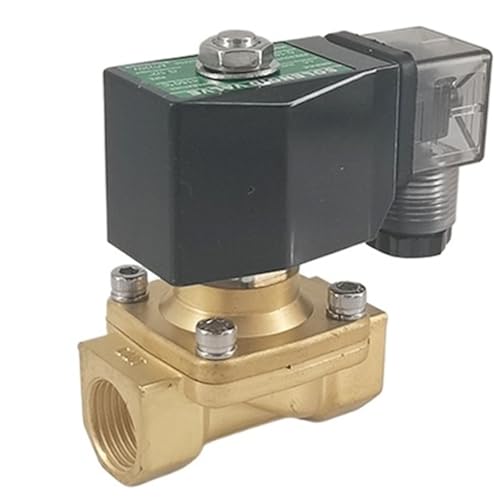 PW-25/35 Steckertyp 0~10bar 2/2-Wege-NC-Direktventil G1 "G11/4" Messing-Wasser-Öl-Luft-Magnetventil FKM-Dichtung(1",AC 220V) von LRPLLWNT