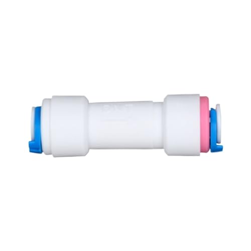 Wasserreiniger PE-Rohr 6,35 mm Einweg-Doppelweg-Rückschlagventil Verbindungshahn Filter Trinkmaschine Zubehör von LRPLLWNT