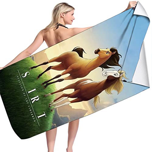 LRUD Spirit Duschtuch 70x140 - Strandtuch Badetuch,groß Badetuch Kinder Geschenkidee,Badetuch Für Jungen Und Mädchen, Microfaser Handtücher (A04,90x180cm) von LRUD