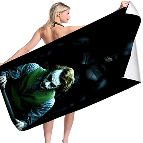 LRUD The Joker Handtuch - 70x140 cm - Strandtuch Badetuch,groß Badetuch Handtuch Strand,Beach Towel Für Männer,Kinder Geschenkidee (A05,100x200cm) von LRUD