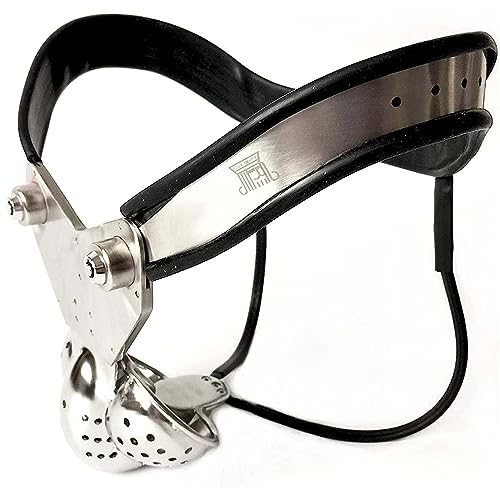 Edelstahl Keuschheitsgürtel Peniskäfig Mit Abnehmbarem Analplug Klassisches Design Bondage Höschen Bündel Sexspielzeug Set Keuschheitsgürtel Mann Extrem Sex Toyset Herren BDSM,70cm/80cm,Silver Edelstahl Keuschheitsgürtel Peniskäfig Mit Abnehmbarem Analplug Klassisches Design Bondage Höschen Bündel Sexspielzeug Set Keuschheitsgürtel Mann Extrem Sex Toyset Herren BDSM,70cm/80cm,Silver von LRXETSHOP