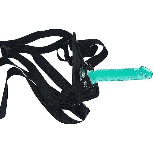 Umschnalldildo Strap on Dildo Adjustable Harness Mini Dildo Butt Plug Sm Fetisch Masturbator Sexspielzeug Abnehmbarer Dildos Anal Plug Für Manner, Frauen Und ​Lesben,Green von LRXETSHOP