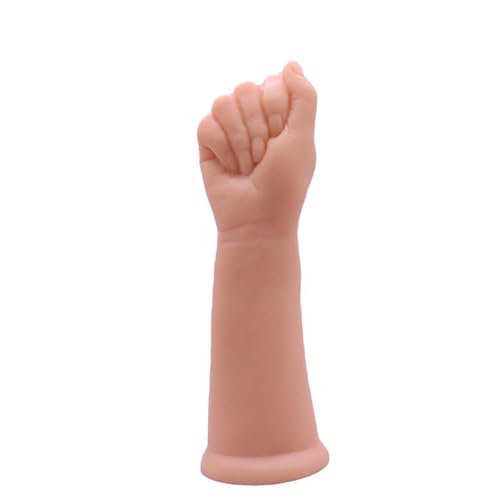 YXBLV Realistic Big Hand Dildo, Finger/Palm/Fist 3 Styles Anal Dildo Big Hand Plug Men Women Dildo Sex Toy Realistic XXL Dildo with Suction Base for Vaginal/Anal Masturbation,A von LRXETSHOP