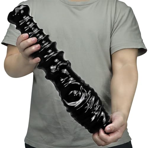 YXBLV XXL Riesiger Analplug, 41.5CM Horse Dildo Anal-Buttplug mit Super Saugnapf Masturbator Anusdildo G Punkt Stimulator Analdilatator Sexspielzeug geeignet für Männer und Frauen,41.5cm,Black von LRXETSHOP