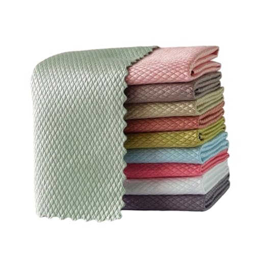 LRXIYODE 10 Stück Küchenhandtücher Mikrofaser Reinigungstücher für Geschirr Fenster und Hohe Saugfähigkeit Zufällige Farben für Effektive Zufällige Farbe Zufällige Farbe LRXIYODE 10 Stück Küchenhandtücher Mikrofaser Reinigungstücher für Geschirr Fenster und Hohe Saugfähigkeit Zufällige Farben für Effektive Zufällige Farbe Zufällige Farbe von LRXIYODE