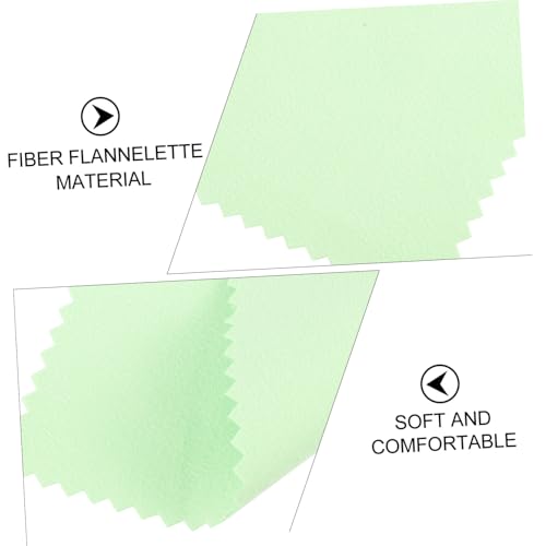 LRXIYODE 10 Stück Teiliges Schmuck Reinigungstuch aus Weichem Silber Goldpolierendes Reinigungstuch für Schmuck Uhren Brillen Musikinstrumente und Smartphone bildschirme Zufällige Farbe von LRXIYODE