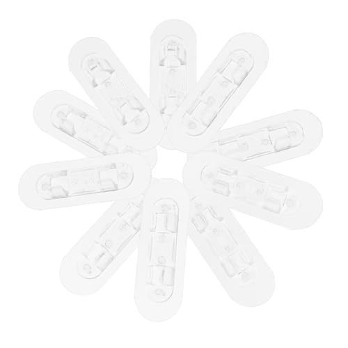 LRXIYODE 10 Stück Teiliges Selbstklebender Kabelhalter Transparent Vielseitiger Elektrischer Kabelhalter für Schreibtisch und Haushalt Stabiler Draht Organizer mit Starkem Kleber für LRXIYODE 10 Stück Teiliges Selbstklebender Kabelhalter Transparent Vielseitiger Elektrischer Kabelhalter für Schreibtisch und Haushalt Stabiler Draht Organizer mit Starkem Kleber für von LRXIYODE