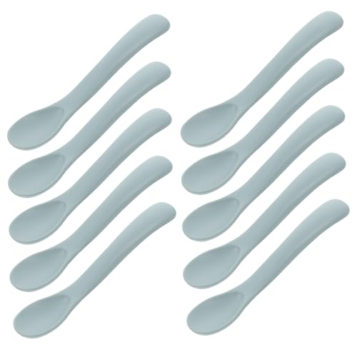 LRXIYODE 10 Stück Teiliges Weiche Babyfütterungsschaufeln frei Sanft zu Junge Mädchen Zahnfleisch für Beikost und Selbstständiges Essenlernen Geeignet LRXIYODE 10 Stück Teiliges Weiche Babyfütterungsschaufeln frei Sanft zu Junge Mädchen Zahnfleisch für Beikost und Selbstständiges Essenlernen Geeignet von LRXIYODE