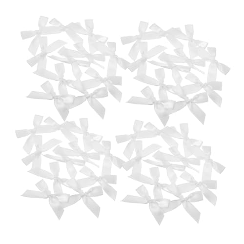 LRXIYODE 100 Stück Mini Satin Schleifen Weiß Polyester Bastel Schleifen für DIY Dekoration Geschenkverzierung Party Hochzeitsdeko LRXIYODE 100 Stück Mini Satin Schleifen Weiß Polyester Bastel Schleifen für DIY Dekoration Geschenkverzierung Party Hochzeitsdeko von LRXIYODE