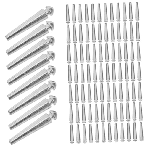 LRXIYODE 100 Stück Teiliges Metall Spielstift für Cribbage Brett Langlebige Stabile Spielkarten Punktezähler Zubehör für Familienspiele und Freunde Lange Silberfarbene Markierungsstifte LRXIYODE 100 Stück Teiliges Metall Spielstift für Cribbage Brett Langlebige Stabile Spielkarten Punktezähler Zubehör für Familienspiele und Freunde Lange Silberfarbene Markierungsstifte von LRXIYODE