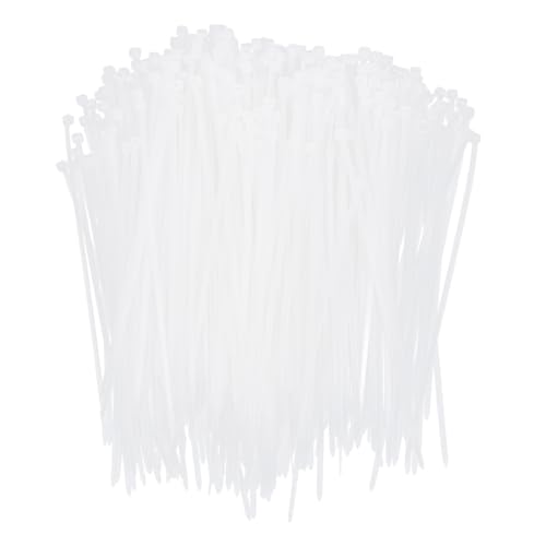 LRXIYODE 1000 Stück Kabelbinder Weiß Nylon Breit Lang Starkes Zugfestes Kabelmanagement Für Innen Außen Korrosionsbeständig Robust LRXIYODE 1000 Stück Kabelbinder Weiß Nylon Breit Lang Starkes Zugfestes Kabelmanagement Für Innen Außen Korrosionsbeständig Robust von LRXIYODE