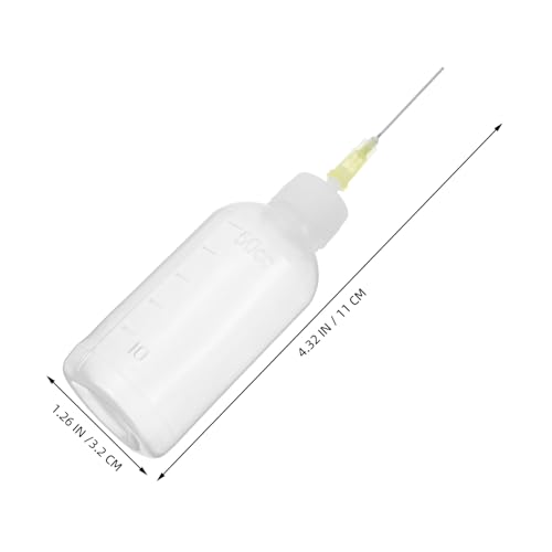 LRXIYODE 15 Stück Teiliges Nadelflasche Präzisions Dosierflasche aus Robustem Kunststoff für Kleber Öl Flüssigkeiten Feine Spitze Kompakt und Tragbar für DIY Basteln LRXIYODE 15 Stück Teiliges Nadelflasche Präzisions Dosierflasche aus Robustem Kunststoff für Kleber Öl Flüssigkeiten Feine Spitze Kompakt und Tragbar für DIY Basteln von LRXIYODE