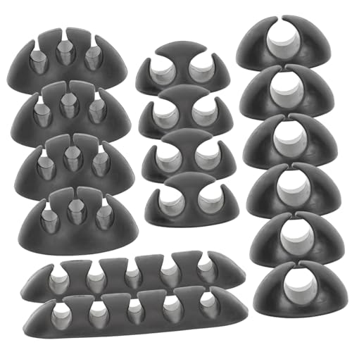 LRXIYODE 16 Stück Teiliges Kabelorganizer Selbstklebende Niedliche Kabelclips für Schreibtisch Mehrfach Kabelhalter für USB und Datenkabel Vielseitige Kabelführung für Ordnung Am LRXIYODE 16 Stück Teiliges Kabelorganizer Selbstklebende Niedliche Kabelclips für Schreibtisch Mehrfach Kabelhalter für USB und Datenkabel Vielseitige Kabelführung für Ordnung Am von LRXIYODE