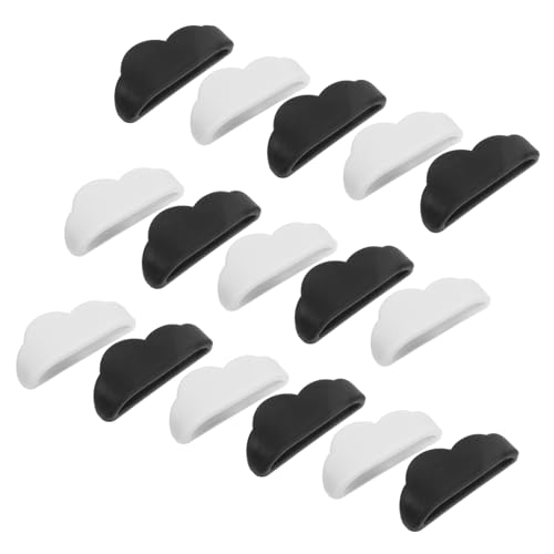 LRXIYODE 16 Stück Teiliges Selbstklebendes Cloud Kabelclips mit Flexiblen Tpr Haltern Vielseitiger Kabelorganizer für Schreibtisch Wand und Büro Platzsparende Kabelführung und LRXIYODE 16 Stück Teiliges Selbstklebendes Cloud Kabelclips mit Flexiblen Tpr Haltern Vielseitiger Kabelorganizer für Schreibtisch Wand und Büro Platzsparende Kabelführung und von LRXIYODE
