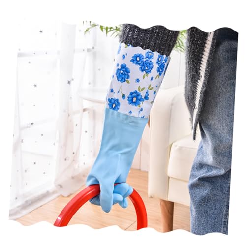 LRXIYODE 2 Paar Saubere Geschirrspülhandschuhe Reinigungshandschuhe Hausarbeitshandschuhe Rutschfeste Handschuhe Verdickte Handschuhe Blau LRXIYODE 2 Paar Saubere Geschirrspülhandschuhe Reinigungshandschuhe Hausarbeitshandschuhe Rutschfeste Handschuhe Verdickte Handschuhe Blau von LRXIYODE