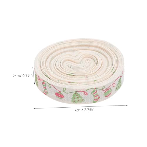 LRXIYODE 2 Stück Baumwoll Weihnachtsband mit Schneeflocken Schneemann Weihnachtsbaum Muster Wiederverwendbar Vielseitig für Geschenkverpackung Kränze Strümpfe und DIY Weihnachtsdekoration LRXIYODE 2 Stück Baumwoll Weihnachtsband mit Schneeflocken Schneemann Weihnachtsbaum Muster Wiederverwendbar Vielseitig für Geschenkverpackung Kränze Strümpfe und DIY Weihnachtsdekoration von LRXIYODE