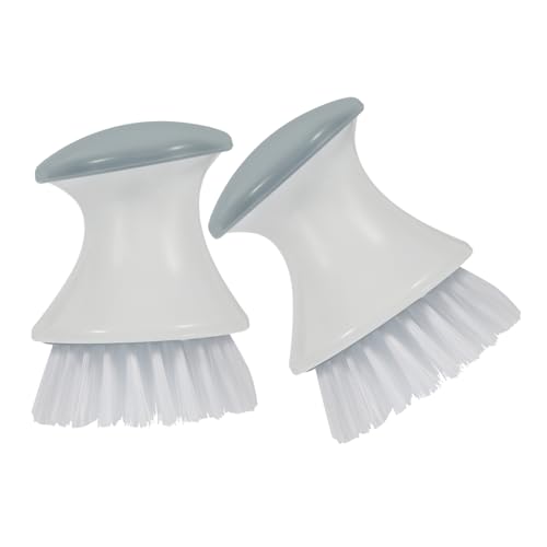 LRXIYODE 2 Stück Küchenbürste mit Ergonomischem Griff Vielseitige Topf und Pfannenreinigungsbürste Schonende Borsten für Geschirr Schneidebretter und Praktische Spülbürste für Haushalt und von LRXIYODE