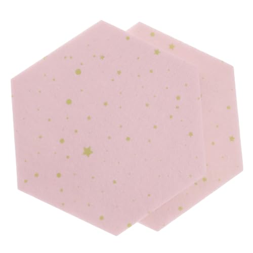 LRXIYODE 2 Stück Selbstklebende Filz Pinnwand Hexagon Memo Board Foto Display Wanddeko für Wohnzimmer Büro Kinderzimmer DIY Wandornament Rosa Sterne Muster LRXIYODE 2 Stück Selbstklebende Filz Pinnwand Hexagon Memo Board Foto Display Wanddeko für Wohnzimmer Büro Kinderzimmer DIY Wandornament Rosa Sterne Muster von LRXIYODE