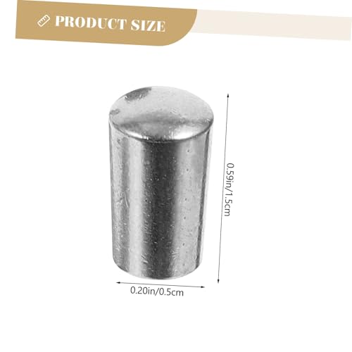 LRXIYODE 2 Stück Teiliges Metall Kippschalterkappen für Gitarre Langlebige Gitarren Toggle Switch Abdeckungen Robustes Zubehör für Pickup Auswahlsteuerung Silberfarbene Ersatzteile von LRXIYODE