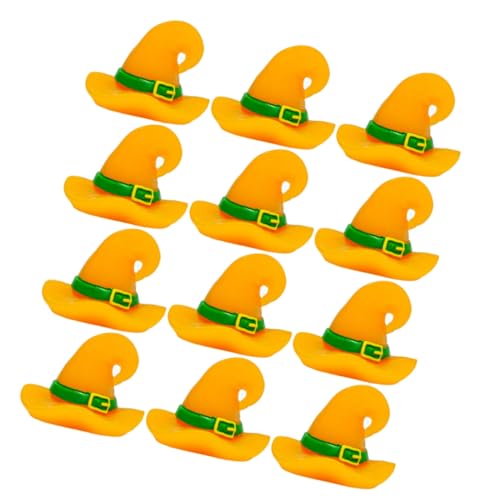 LRXIYODE 25 Stück Teiliges Große Gelbe Halloween-hüte Miniaturen aus Resin Farbintensive Lichtechte Mikro-Dekoration für DIY-herbstbasteleien Hexengarten und Tischdekoration LRXIYODE 25 Stück Teiliges Große Gelbe Halloween-hüte Miniaturen aus Resin Farbintensive Lichtechte Mikro-Dekoration für DIY-herbstbasteleien Hexengarten und Tischdekoration von LRXIYODE