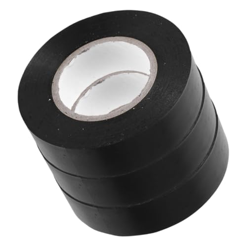 LRXIYODE 3 Rollen Isolierband PVC Elektroband Hochtemperaturbeständig für Elektroinstallationen und Kabelbäume Schwarz Robuste Klebkraft für Vielseitige Anwendungen LRXIYODE 3 Rollen Isolierband PVC Elektroband Hochtemperaturbeständig für Elektroinstallationen und Kabelbäume Schwarz Robuste Klebkraft für Vielseitige Anwendungen von LRXIYODE