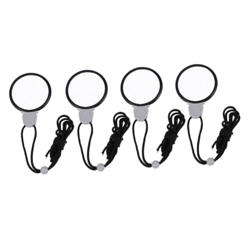 LRXIYODE 4 Stück Hängende Lupe mit Schnur Tragbare Leselupe für Zuhause Praktischer Magnifier für Senioren Hobbyisten und Profis LRXIYODE 4 Stück Hängende Lupe mit Schnur Tragbare Leselupe für Zuhause Praktischer Magnifier für Senioren Hobbyisten und Profis von LRXIYODE