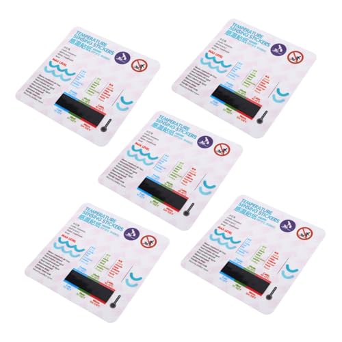 LRXIYODE 5 Stück Teiliges Badethermometer Wasserdichtes LCD Display zur Genauen Wassertemperaturüberwachung Badewannen Aquarien und Badezimmern für Sicheres Baden LRXIYODE 5 Stück Teiliges Badethermometer Wasserdichtes LCD Display zur Genauen Wassertemperaturüberwachung Badewannen Aquarien und Badezimmern für Sicheres Baden von LRXIYODE