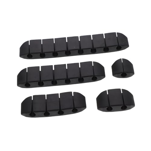 LRXIYODE 5 Stück Teiliges Kabelclips Selbstklebend Kabelhalter mit Mehrfachlöchern Kabelmanagement für USB Netzkabel Schreibtisch Home Office Praktische Kabelführung LRXIYODE 5 Stück Teiliges Kabelclips Selbstklebend Kabelhalter mit Mehrfachlöchern Kabelmanagement für USB Netzkabel Schreibtisch Home Office Praktische Kabelführung von LRXIYODE
