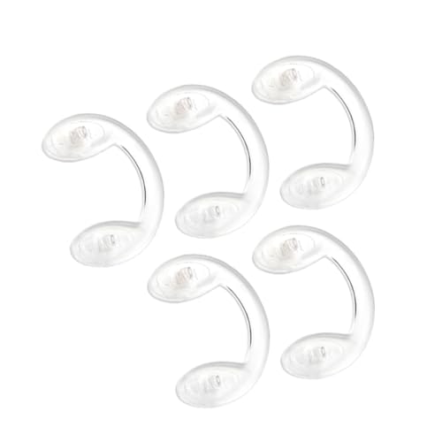 LRXIYODE 5 Stück Teiliges Silikon Brillen Nasenpads Groß für Schüler Weiche Rutsch Nasenstützen Komfortable Ersatzteile für Brillen Flexibel und Hautfreundlich LRXIYODE 5 Stück Teiliges Silikon Brillen Nasenpads Groß für Schüler Weiche Rutsch Nasenstützen Komfortable Ersatzteile für Brillen Flexibel und Hautfreundlich von LRXIYODE
