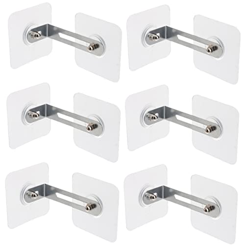 LRXIYODE 6Stücke Möbel Wandanker Möbelanker für Schrank Regal Kommode zu Installieren Selbstklebend Sicherheits Kit für Kindersicherheit kein Bohren Erforderlich LRXIYODE 6Stücke Möbel Wandanker Möbelanker für Schrank Regal Kommode zu Installieren Selbstklebend Sicherheits Kit für Kindersicherheit kein Bohren Erforderlich von LRXIYODE