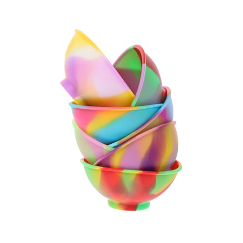 LRXIYODE 7 Stück Teiliges Buntes Bruchsicher Hitzebeständig Lebensmittelecht Flexibel für Babybrei und Snackportionen Platzsparend und Sicher für Mikrowelle und Gefrierschrank LRXIYODE 7 Stück Teiliges Buntes Bruchsicher Hitzebeständig Lebensmittelecht Flexibel für Babybrei und Snackportionen Platzsparend und Sicher für Mikrowelle und Gefrierschrank von LRXIYODE